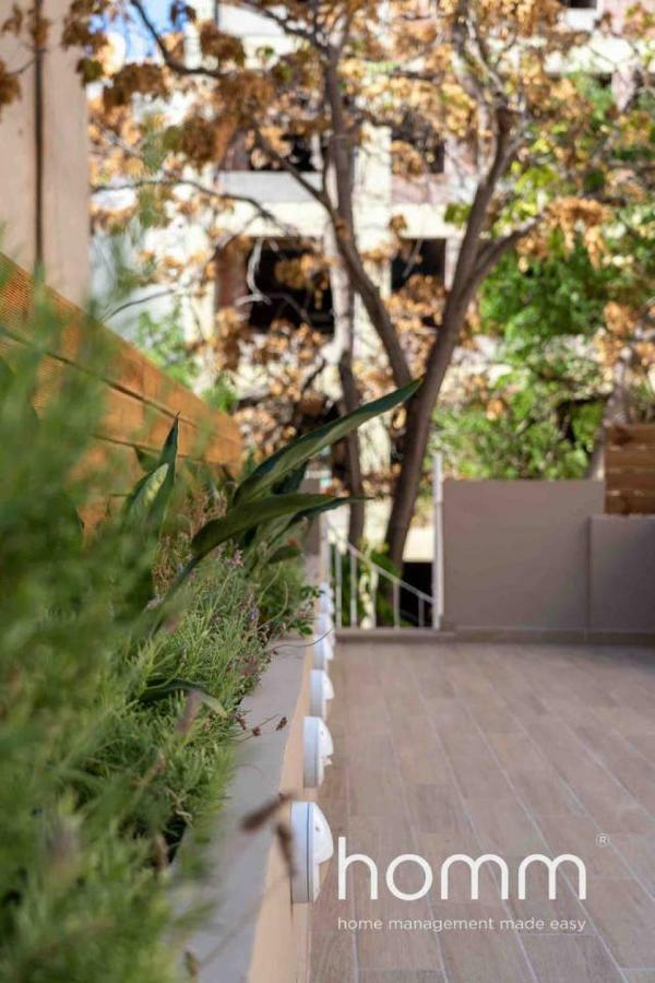 Nemeseos 1St Floor Homm Apartment With Roof Garden And Wading Pool Atény Exteriér fotografie