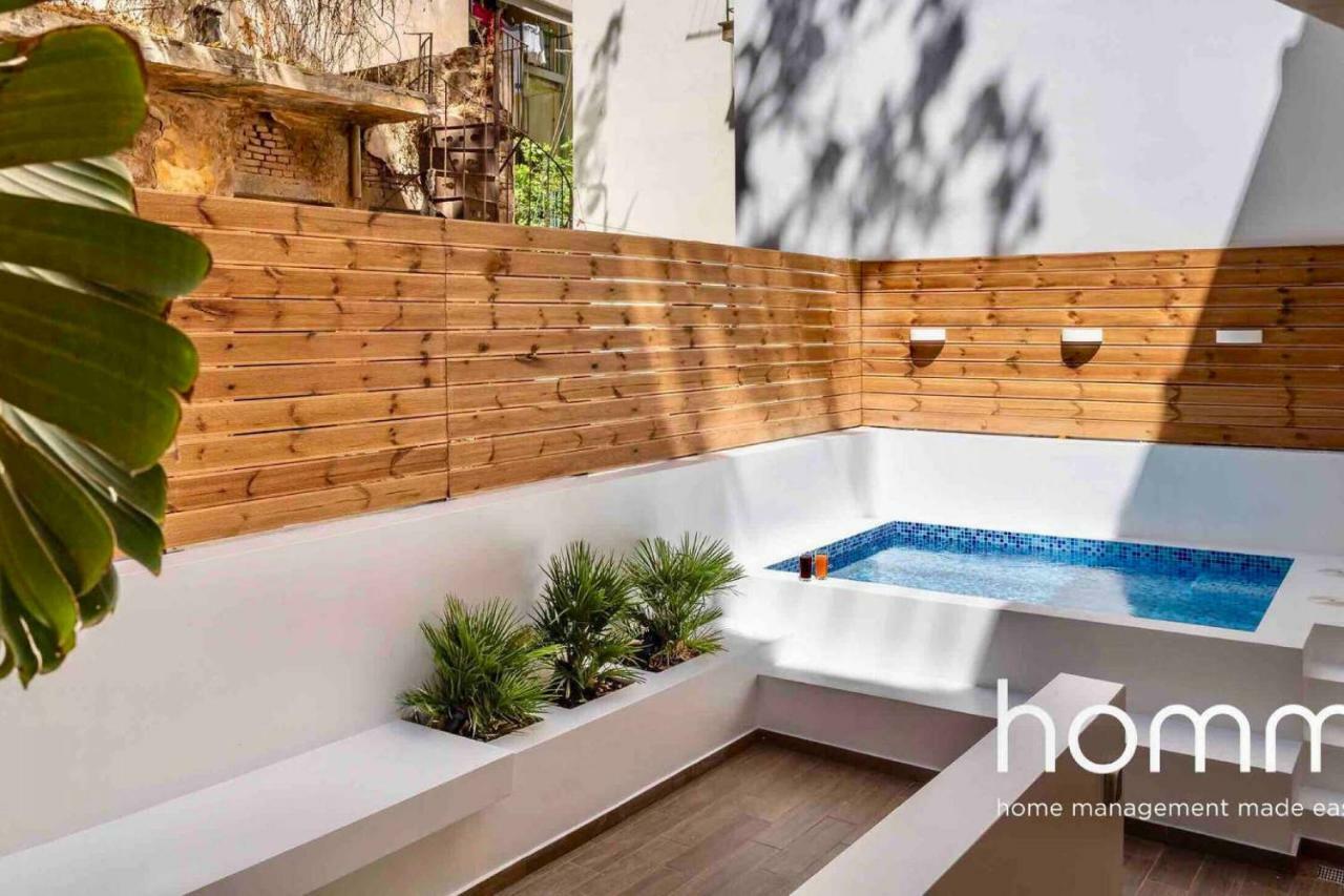 Nemeseos 1St Floor Homm Apartment With Roof Garden And Wading Pool Atény Exteriér fotografie